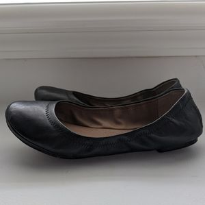 Lucky Brand "Emmie" Leather Ballet Flats